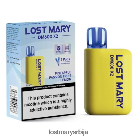 Lost Mary Sale- лост Мари дм600 к2 вапе за једнократну употребу ананас маракуја лимун FRVFV4197