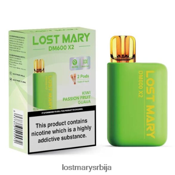 Lost Mary Srbija- лост Мари дм600 к2 вапе за једнократну употребу киви маракуја гуава FRVFV4193