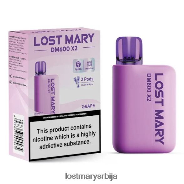 Lost Mary Vape Srbija- лост Мари дм600 к2 вапе за једнократну употребу грожђа FRVFV4192